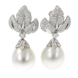 boucles d'oreilles perles